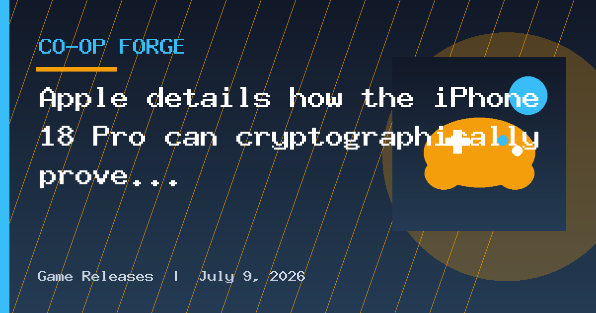 Apple details how the iPhone 18 Pro can cryptographically prove a photo hasn't