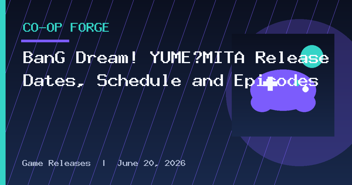 BanG Dream! YUME∞MITA Release Dates, Schedule and Episodes