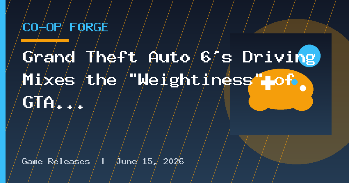 Grand Theft Auto 6’s Driving Mixes the “Weightiness” of GTA 4 and GTA 5’s