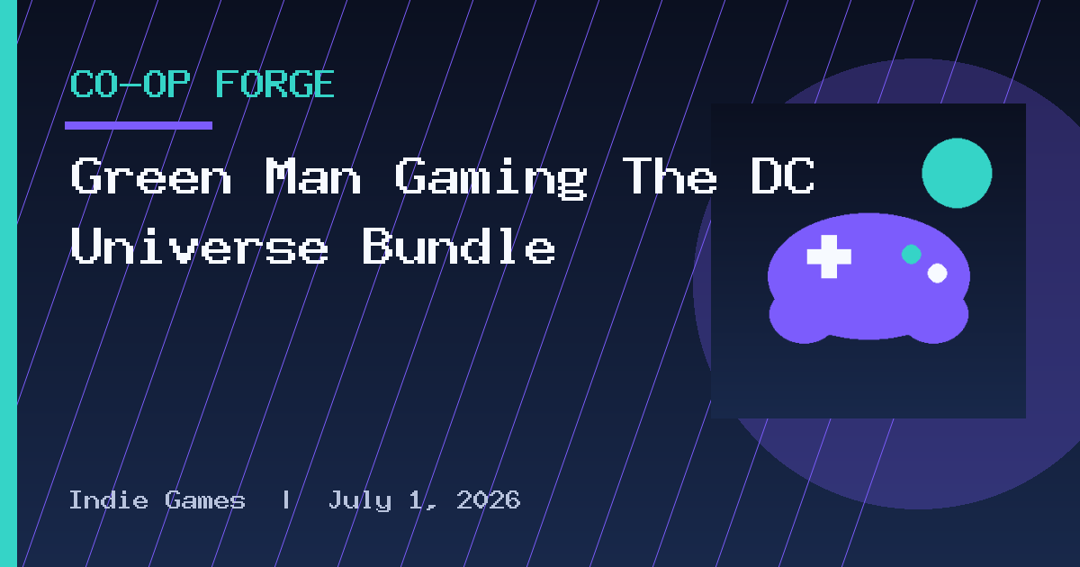 Green Man Gaming The DC Universe Bundle