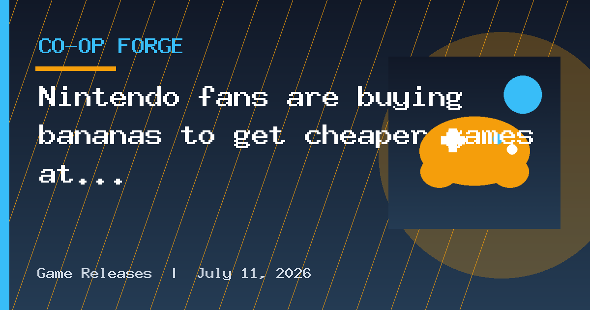 Nintendo fans are buying bananas to get cheaper games at Walmart