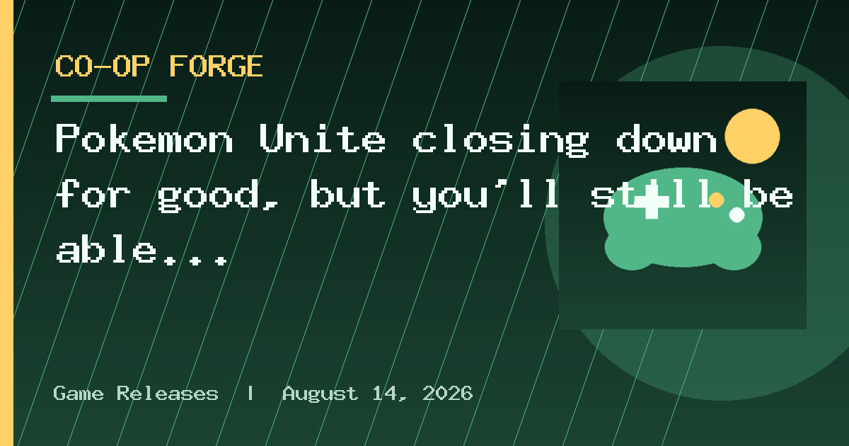 Pokémon Unite closing down for good, but you'll still be able to use it
