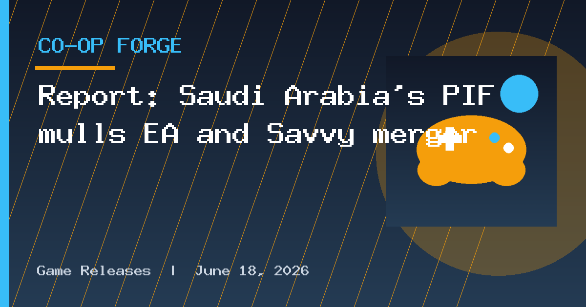 Report: Saudi Arabia’s PIF mulls EA and Savvy merger