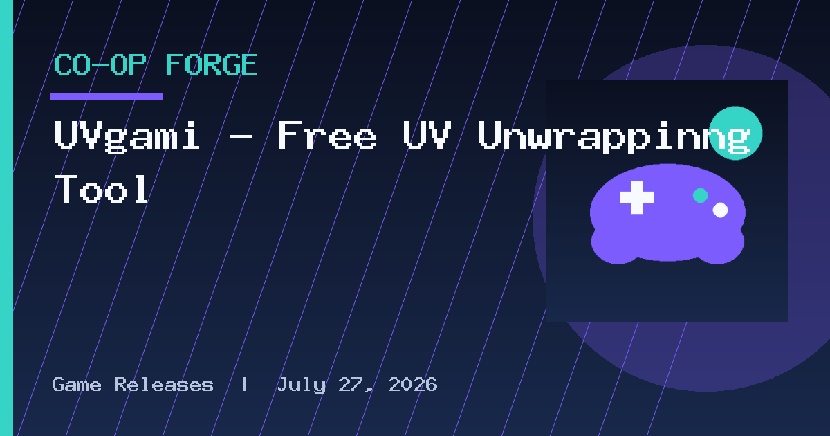 UVgami – Free UV Unwrappinng Tool