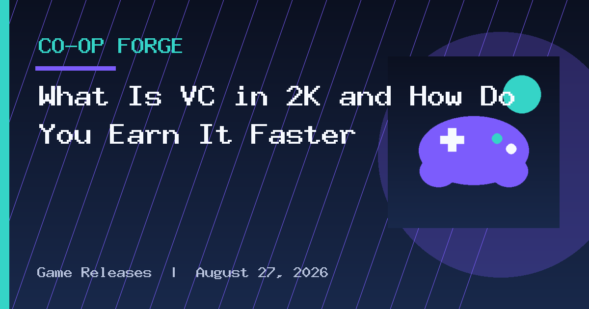 What Is VC in 2K and How Do You Earn It Faster